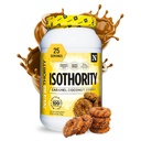 Isothority Whey Protein Isolate, Caramel Coconut Cookie, 2 lb - Acides aminés à chaîne ramifiée ultra absorbants (BCAA) poudre avec 25g par portion, faible teneur en glucides - construire des muscles et accélérer la récupération
