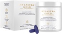 Produits de pureté Hylastra Gold Softgels Collagen + Acid Hyaluronique + Beauty Boosting Powerhouse Ingrédients - Augmentation de l'hydratation de la peau et de l'élasticité - Réduit les rides et lignes fines - 90 Softgels