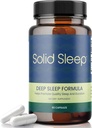 Formule de sommeil profond, aide naturelle au sommeil sans mélatonine, bisglycinate de magnésium, L. Theanine, Inositol, pilules de sommeil pour adultes, 60 gélules de végétalien