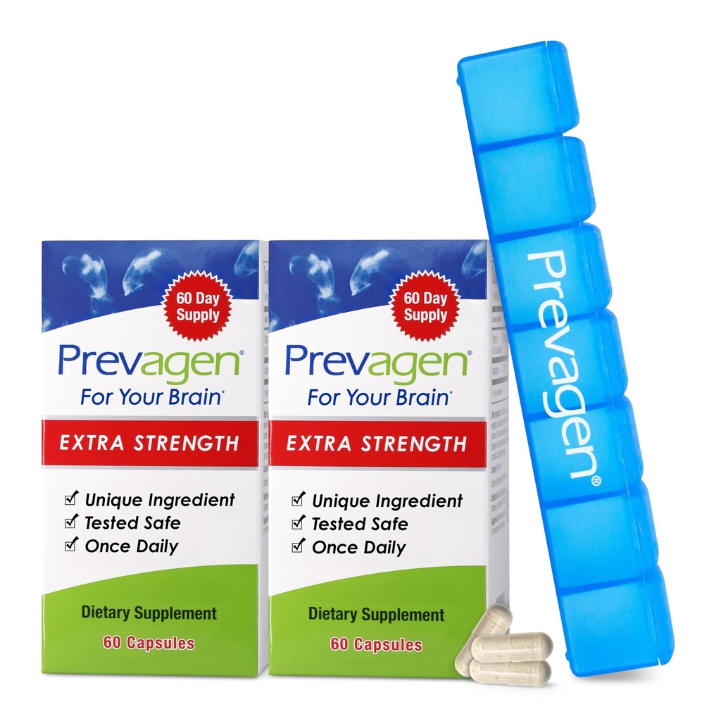 Prevagen Extra Stregnth - 120 Capsules (4 mois d'approvisionnement)