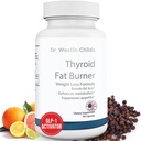 Dr. Westin Childs Thyroïde Fat Burner - Fast Acting Thermogen Weight Loss Supplément pour les femmes avec hypothyroïdie, Hashimoto's & Hyperthyroidism pour la taille Trimming, Bloating, 30 portions