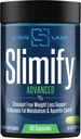 Slimify Fat Burner Advanced pour la perte de poids - Garcinia Cambogia, la mangue africaine et les grains du Paradis - stimuler le métabolisme, diminuer l'appétit et augmenter l'énergie - sans Stim (90 capsules)