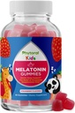 Phytoral Kids Melatonine 1mg Vitamines Gommy - Gommies Mélatonine pures pour les enfants et le soutien de l'humeur - Enfants Vitamines Gommy pour le supplément de sommeil profond Gommies 1mg