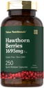 Tahoe Nutritionals Hawthorn Berry Capsules $ 1695mg par portion $ 250 Comte $ Supplément d'extrait pour les femmes et les hommes $ Non-OGM, Extrait sans gluten