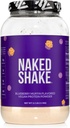 Naked Shake - Poudre de protéines de muffin de myrtilles - Protéines végétales aromatisées provenant de fermes américaines et canadiennes avec huile MCT, sans gluten, sans soja, sans OGM ni édulcorants artificiels - 30 portions