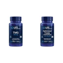 Prolongation de la durée de vie TMG 500 mg – supplément de triméthylglycine – favorise des niveaux d'homocystéine sains – sans gluten – non-OGM – végétarien – 60 capsules végétales liquides et folate optimisé