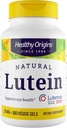 Origines saines Lutéine 20 mg (Lutemax 2020 avec Zeaxanthin, Non-OGM, Vegan, Eye Support), 180 Gels Veggie