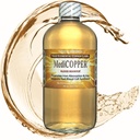 MediCOPPER Blood Booster True Colloïdal CuNP Nutrient - 500 mL dans une bouteille en verre transparent
