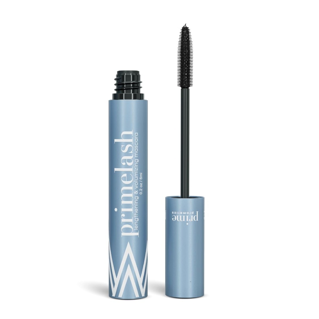 Prime Prometics PrimeLash Mascara pour les femmes âgées – Volumisation, longueur incroyable dans 2 manteaux – Long-Stay, Zero Clumps, Hypoallergénique (Noir)