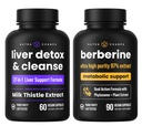 NutraChamps Nettoyer le foie et détox Capsules et berbères