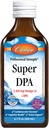 Carlson - Super DPA, 2 420 mg Oméga-3s, 300 mg DPA, Santé cardiaque, Fonction cognitive, Cimonade des baies, 200 mL (6,7 fl oz)