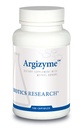 Recherche en biotique Argizyme Soutien nutritionnel aux reins en santé, acides aminés, soutien glandulaire, santé urinaire, poudre de betterave, donneur de méthyle. 100 Capsules