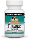 Source Naturals Turmeric Extract - Supports Healthy Inflammatory Response - 50 Tablets