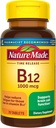 Nature faite de vitamine B12 1000 mcg, supplément alimentaire pour le métabolisme de l'énergie, 75 comprimés de libération de temps, 75 jours de réserve