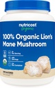 Poudre de champignons Lion biologique Nutricost 1LB - certifié USDA Organic