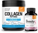 Sandhu's Grass-Fed Collagen Peptides Poudre et Beauté 5 Capsules