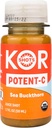 KOR shots Sea Buckthorn and Baobab shot - 1,7 Fl Oz - Potent C - Superfoods Vitamine C shot - USDA certifié biologique