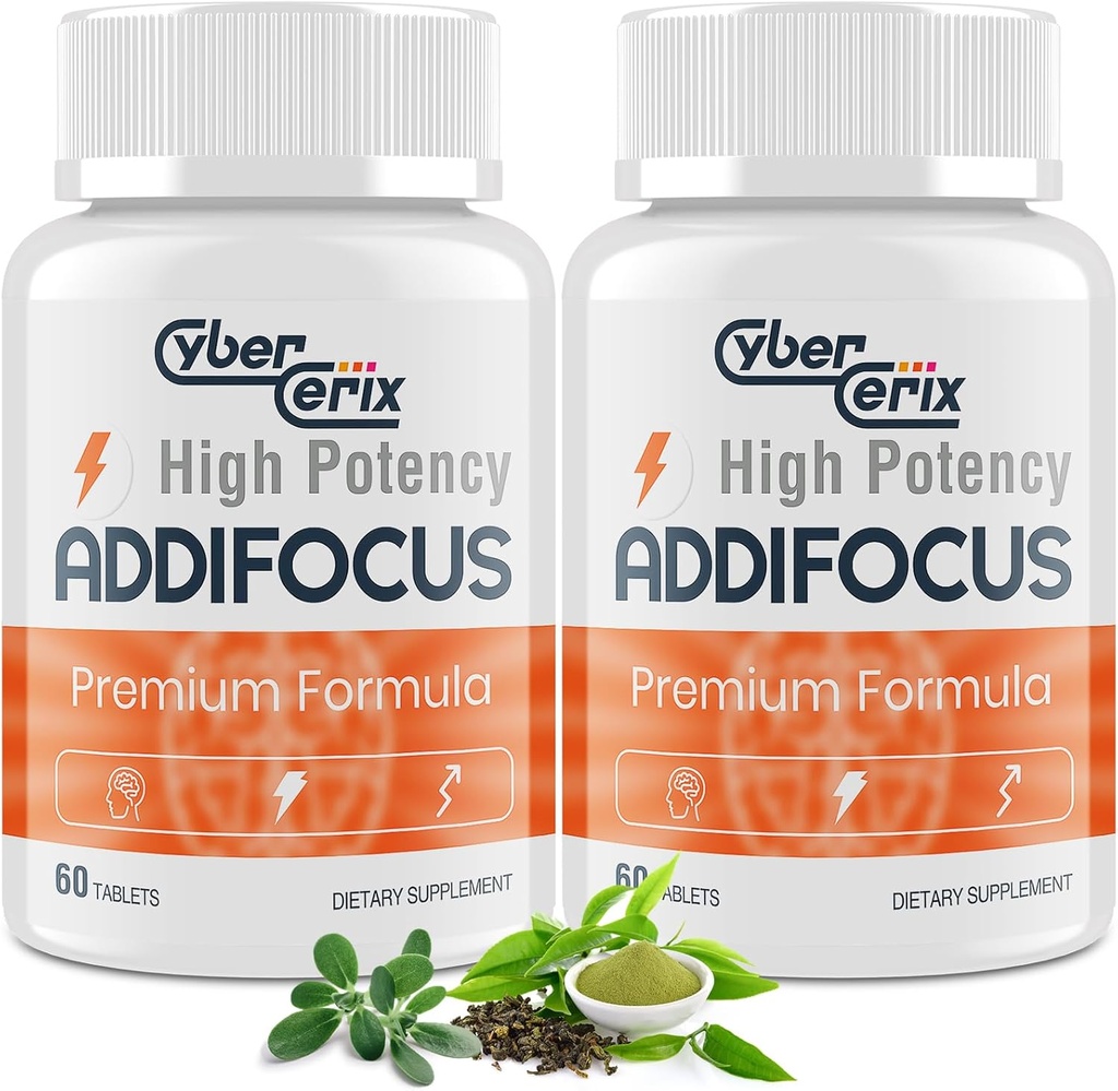 Suppléments Cerveau 17-en-1 pour la mémoire et le focus - Formule Nootropique pour la concentration, la clarté, l'énergie et le focus - Mélange de caféine naturelle avec vitamines, acides aminés et extraits de plantes - 120 comprimés