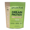 Greens First Dream Protéines Poudre végétalienne à base de plantes - USDA Protéines de citrouille, de chanvre et de pois organiques - Sans gluten, sans OGM, sans sucre ajouté (Vanille française crémeuse, 24,8 oz)