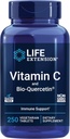 Vitamine C et Bio-Quercetin®, Supplément santé cardiovasculaire, Soutien immunitaire, Très absorbant, quercétine, Vitamine C, Sans gluten, Non-OGM, Végétarien, 250 comprimés