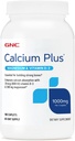 GNC Calcium Plus Magnésium et vitamine D-3 1000mg, essentiel pour construire des os forts, 180 Nombre