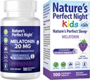 Nature's Perfect Night Bundle (en anglais seulement) Melatonin 20mg (en anglais seulement) Enfants Melatonin 1mg (en anglais seulement) 180 Nombre (en anglais seulement) 100 Nombre (en anglais seulement) Sans sucre (en anglais seulement) Sans gluten (en anglais seulement)