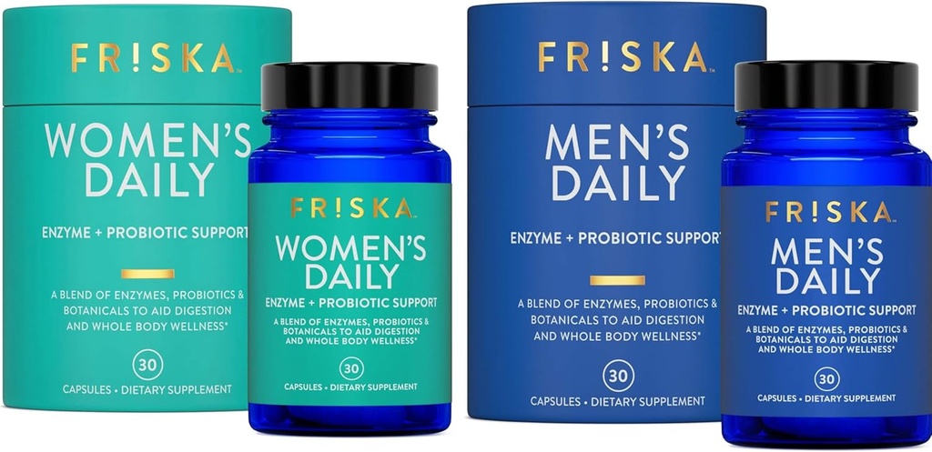 FRISKA Womens and Mens Daily Bundle