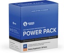 Designs for Sport Vitamine Packs - NSF Certified for Sport Power Pack avec Multivitamine quotidienne, Huile de poisson Omega-3, Magnésium Glycinat & Vitamine D3 + K - Stack supplémentaire pour athlètes (30 paquets)