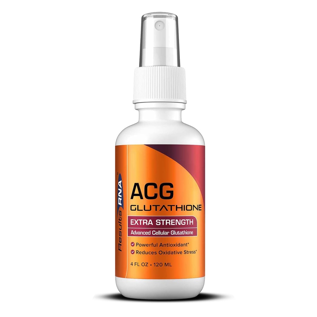 Résultats RNA - ACG Glutathion Extra Strength Immune Boost – Formule puissante antioxydante et immunitaire Boost dans un grand spray de dégustation. Recommandé par Doctors Worldwide ( 4 oz )