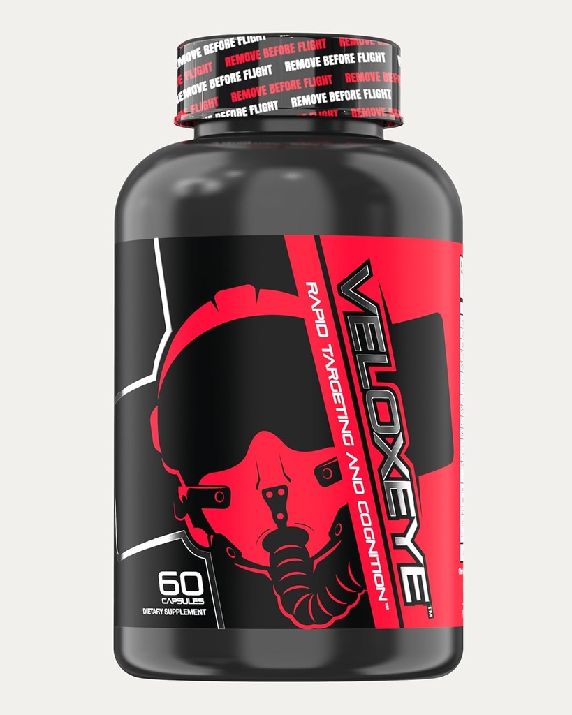 VELOXEYE™ Eye Vitamins for Vision. Eye Health Supplement for Adults. Patented high-Potency 20mg Lutein and 4mg Zeaxanthin. 240mg Bilberry + 16 Potent Antioxidant Vitamins. Improve Eyesight Naturally