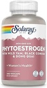 SOLARAY PhytoEstrogen Menopause Suppléments avec Yam sauvage, Cohosh noir et Dong Quai - Phyto Estrogen Pills pour le support périménopause et ménopause, Vegan, garantie de 60 jours, 60 portions, 240 VegCaps
