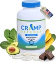 Cramp Defense® pour les crampes des jambes et les crampes musculaires (pendant la journée et la nuit.) Supplément de magnésium fabriqué aux États-Unis. 3-6 mois d'approvisionnement par bouteille. Contient Truemag® pour l'absorption maximale. 1+ millions vendus.