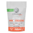 Sunwarrior Creatine HMB Monohydrate Powder Muscle Recovery, 240g Supplément avant l'entraînement pour les hommes et les femmes, Micronized Leucine Recovery Supplément Non aromatisé 30 portions