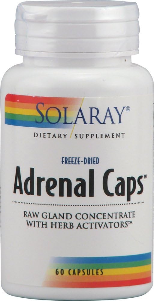Caps adrénaux SOLARAY (60 gélules)