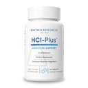 Recherche en biotique HCl PlusTM, fournit du chlorhydrate de bétaïne, de la pepsin, de l'acide glutamique et plus encore, soutient une digestion saine, 90 onglets