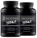 Supplément de booster Nugenix Total-T, gratuit et total testostérone pour les hommes, 180 comtes