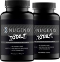 Supplément de booster Nugenix Total-T, gratuit et total testostérone pour les hommes, 180 comtes