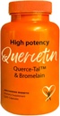 Querce-TalTM Quercetin + Bromelain 120 Capsules de Vég. Soutient les événements anti-oxydant, éblouissement, santé immunitaire du coeur, emballage mai Vary