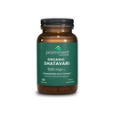 Nutrition Prominente Capsules Shatavari biologiques, soutien hormonal pour les femmes, 500 mg, 60 Compte, extrait de racine normalisé formulé pour la santé des femmes - 1 Pack