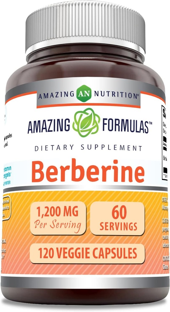 Formules étonnantes Supplément berbère 1200 Mg par service