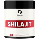 1000Mg Shilajit Pure Himalayan Capsules Organiques - Contient Natural Fulvic, Humic Acid & 85 Autres - Shilajit Supplément pour l'équilibre corporel, la santé cardiaque, le cerveau et le système immunitaire Support - 60 Compte