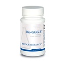 Recherche en biotique Bio GGG B, Complexe B, Formes biochimiquement activées de vitamines B, Thiamine, Riboflavine, Niacine, B6, B12, Folate Produce Energy, Optimiser l'humeur positive, Santé cardiovasculaire 60 Capsule