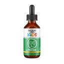 BIORAY Kids NDF Focus, Citrus - 2 fl oz - soutient la fonction cognitive, améliore la clarté et favorise des niveaux d'énergie stables - non OGM, végétarien, sans gluten - 1-2 mois d'approvisionnement