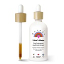 Rainbo - Teinture de Champignon Lion - Sans alcool - Supplément de Champignon Dual Extract - Soutien Cerveau, Focus, Mémoire, Supplément de Lion liquide, Vegan, Non OGM, 3.4 fl oz