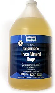 Recherche sur les minéraux traces TMD06 - Gouttes de minéraux traces concentrés