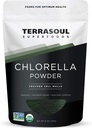 Terrasoul Superfoods Organic Chlorella Powder (Cracked Cell Walls), 6 Ounces