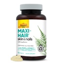 Country Life Maxi-Hair Supplément - 2000mcg Biotine & Vitamines pour les cheveux, la peau et les ongles - certifié sans gluten et végétarien - soutient la croissance des cheveux, 90 comprimés