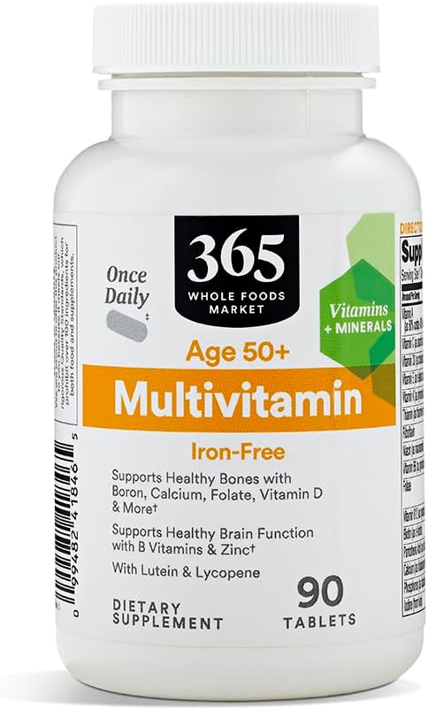 365 by Whole Foods Market, Age 50+ Multi Once Daily, 90 Count
