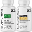 Youth & Tonic Colon Cleanse and CandEase Matrix Pills (en anglais seulement) Support pour la santé et la flore intestinales de la détox de corps