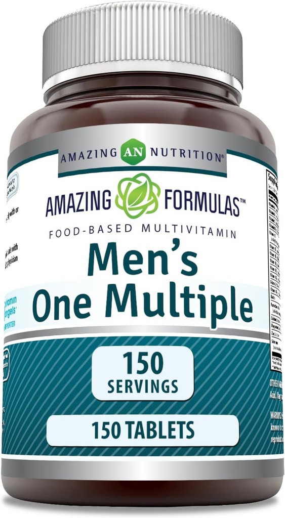 Formules étonnantes Men's One Multivitamin Supplement (complément de multivitamines) Alimentation à base de 150 comprimés